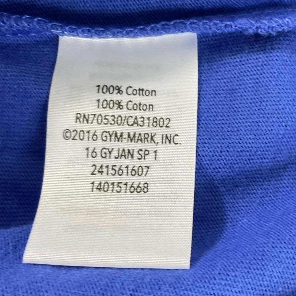 Gymboree toddler girls 12-18 months cap sleeve blue t-shirt with heart pocket